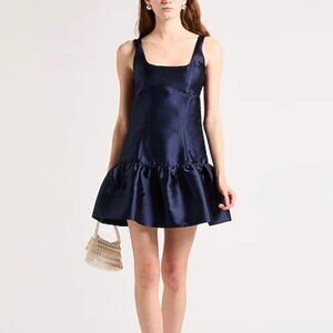 BRAND NEW SANDRO SATIN DRESS, SIZE 36